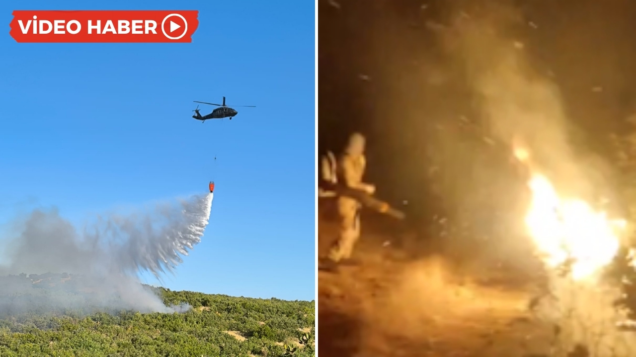 Diyarbakır’da yangın: Havadan ve karadan müdahale ediliyor