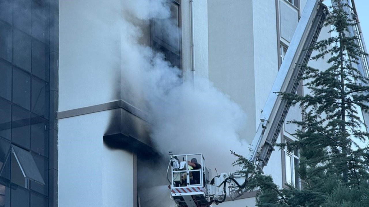 Kahramanmaraş'ta özel öğrenci yurdunda yangın paniği