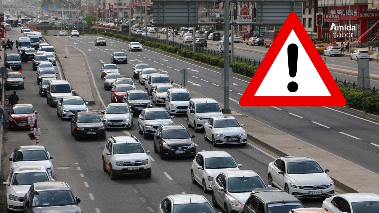 Diyarbakırlı sürücüler dikkat: 15 gün kapalı