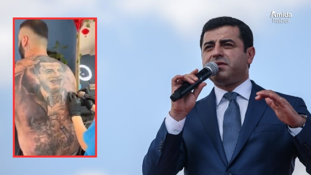 Selahattin Demirtaş dövmesi sosyal medyada viral oldu