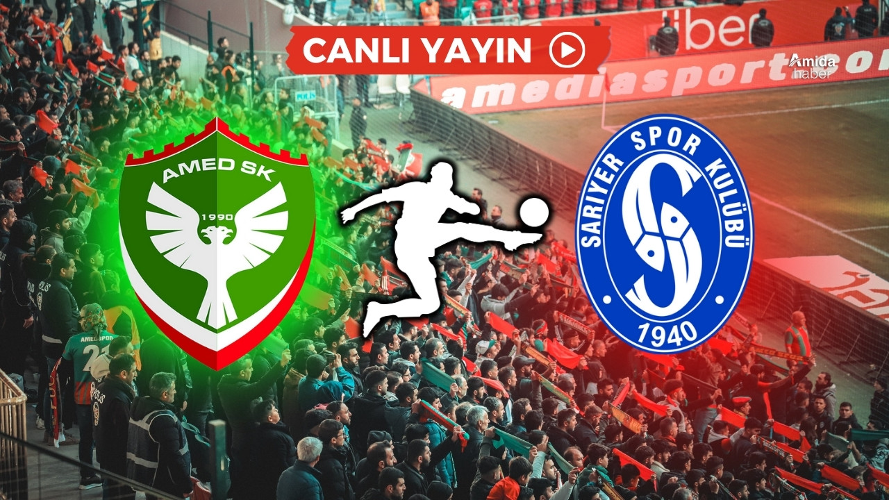 Amedspor-Sarıyer maçı saat kaçta hangi kanalda?