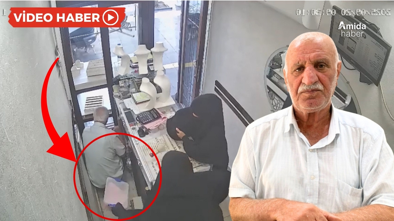 Diyarbakır’da çarşaflı hırsızlar yakalandı: Altın ortada yok