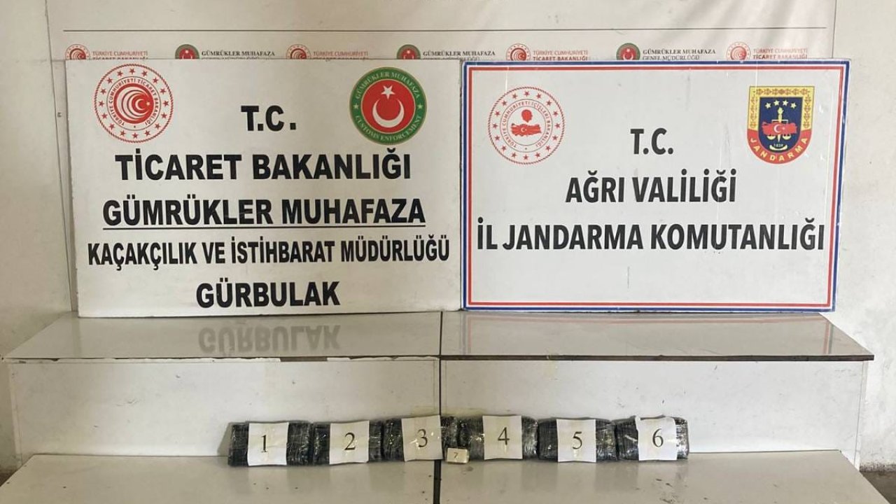 Ağrı'da uyuşturucu operasyonu