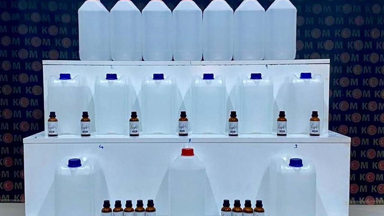 Kars’ta sahte içki operasyonu: 14 kişiye işlem