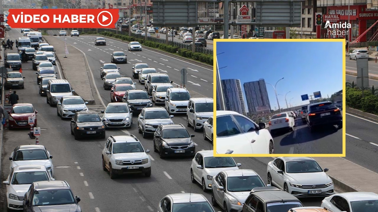 Diyarbakır’da trafik çilesi: İstanbul’u geçti
