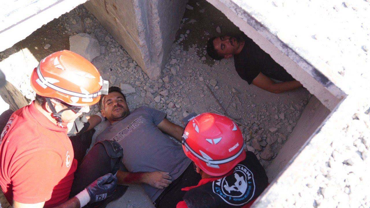 Adıyaman’da gerçeği aratmayan deprem tatbikatı