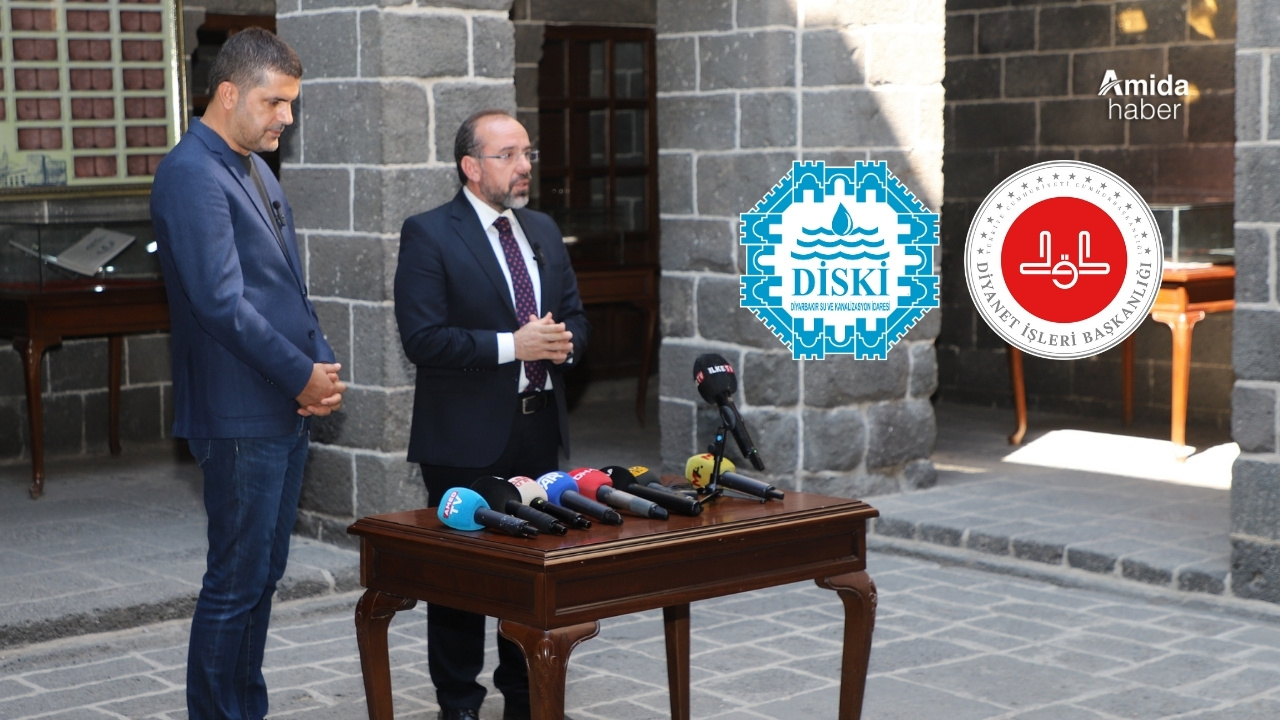 Diyarbakır Ulu Camii’de ortak su çağrısı: İsraf haramdır