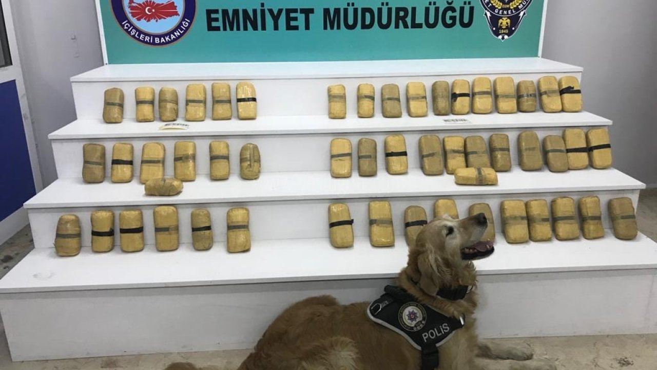 Iğdır'da 4 kilo 980 gram eroin ele geçirildi