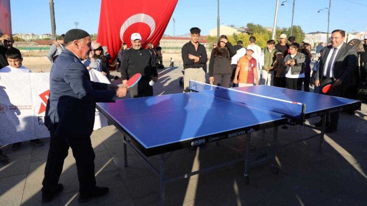 Ağrı, Avrupa Spor Haftası’nı coşkuyla kutladı