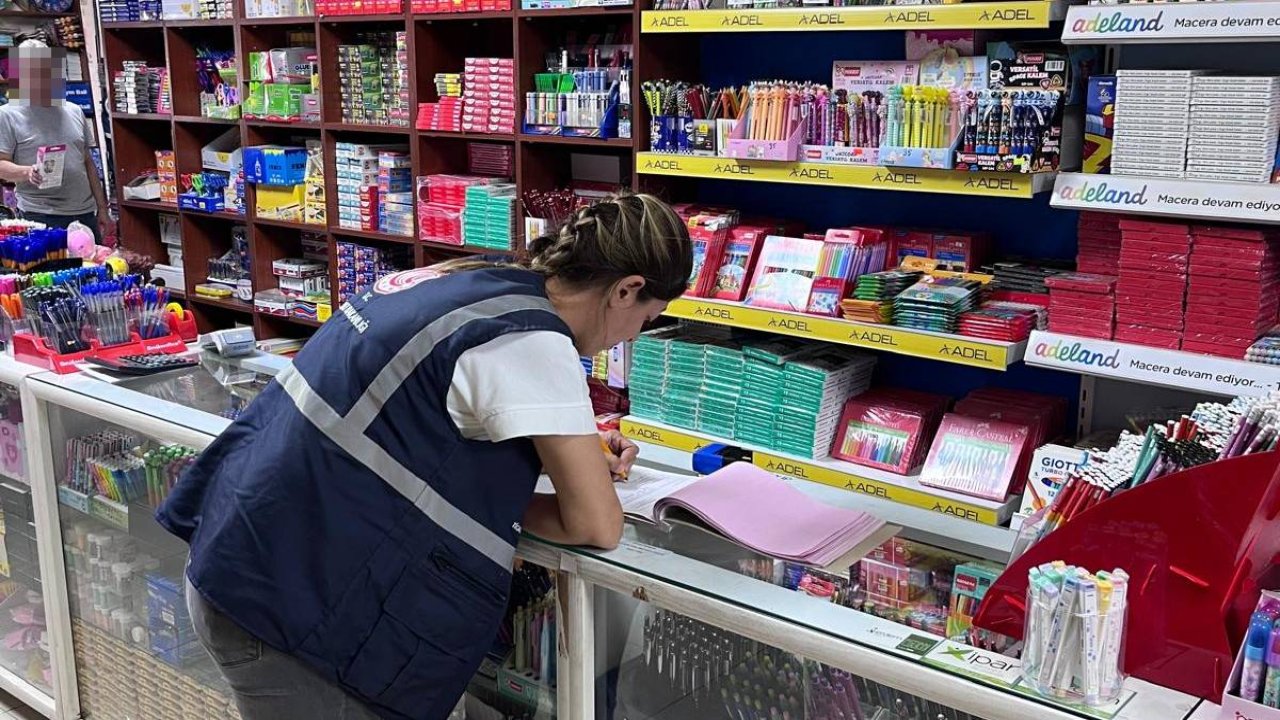 Şanlıurfa’da 154 kırtasiyeye 1 milyon 180 bin ceza