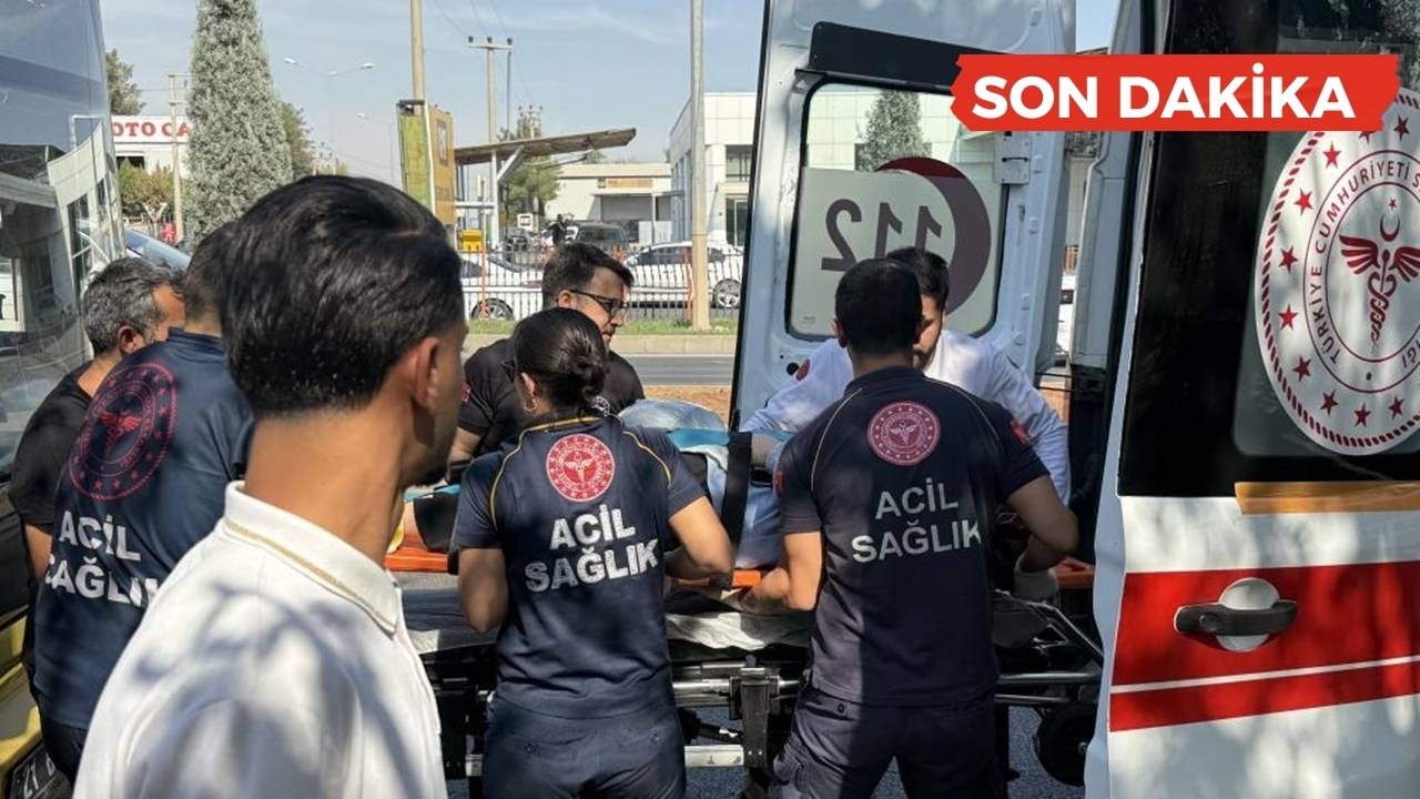 Diyarbakır’da otobüsün freni patladı: Çok sayıda yaralı var
