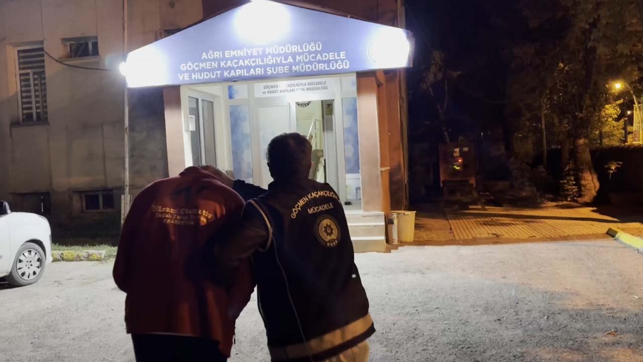 Ağrı'da düzensiz göçmenlere operasyon