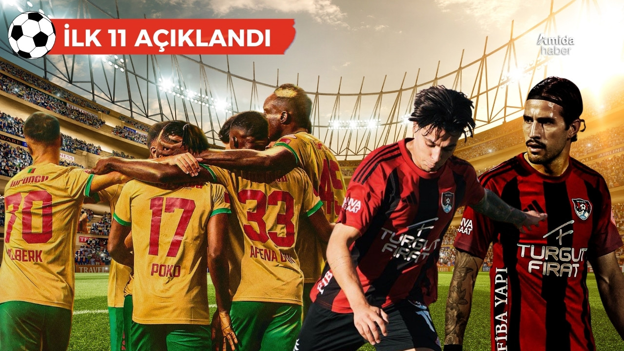 Amedspor-Van maçının ilk 11’i belli oldu