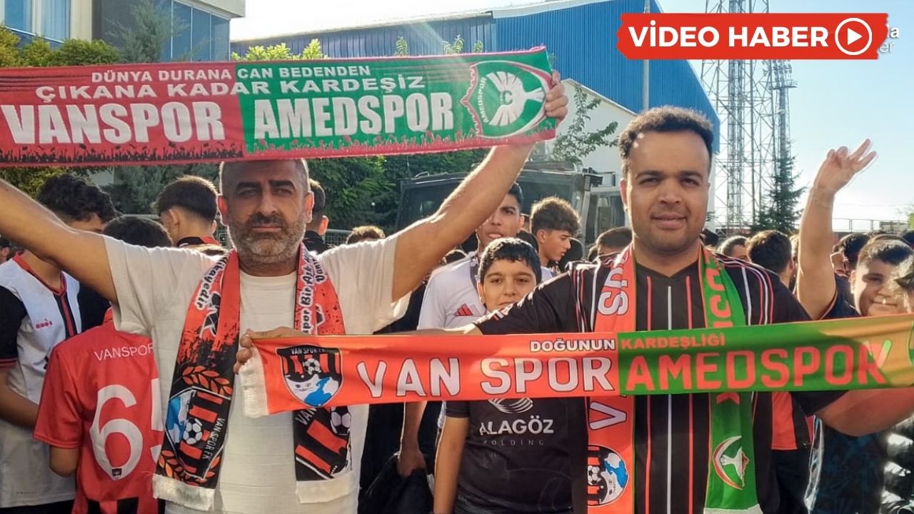 Vanspor taraftarı Amedspor’u bağrına bastı