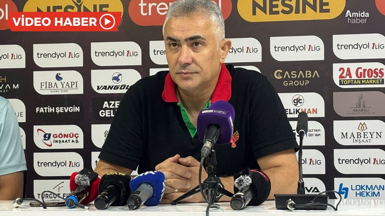 Amedspor’un hocası yenilginin faturasını futbolculara bağladı