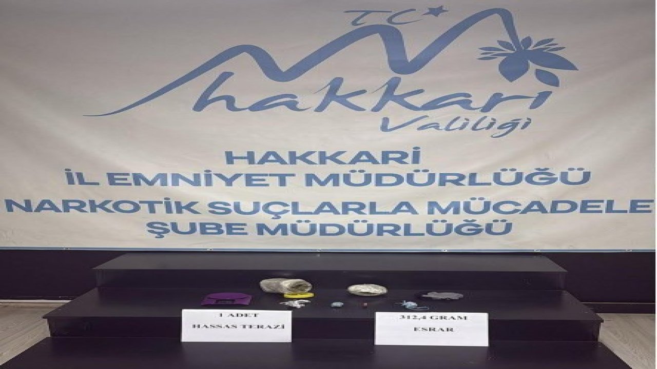 Hakkari'de son 15 günde dev uyuşturucu operasyonu