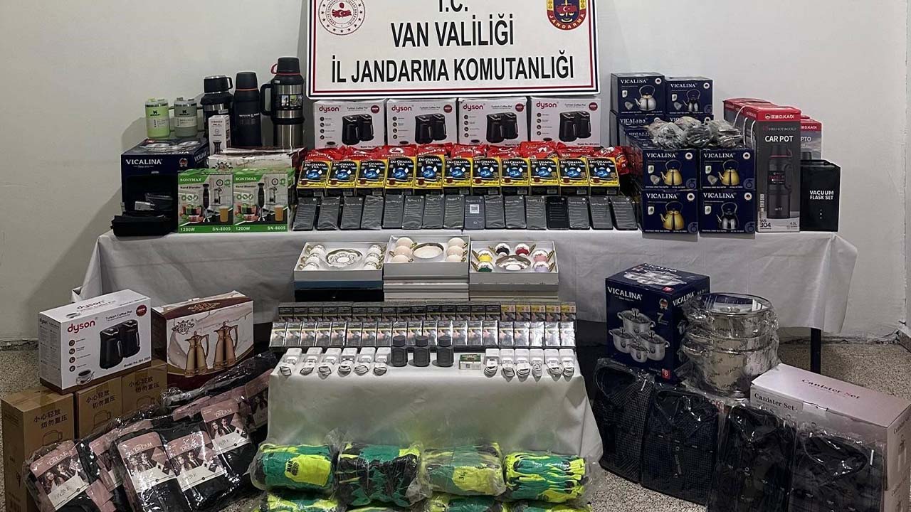 Van’da kaçakçılık operasyonu