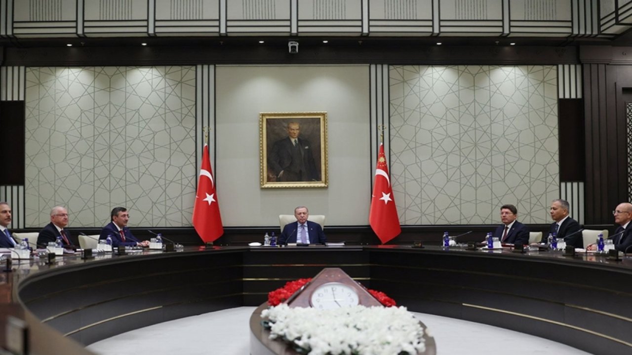 Milli güvenlik kurulu toplantısından 8 maddelik bildiri