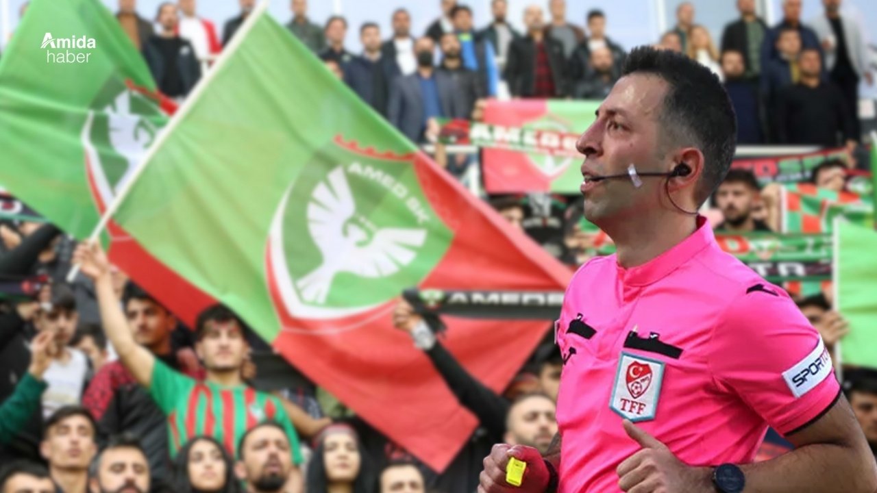 Amedspor maçını Alman hakem yönetecek