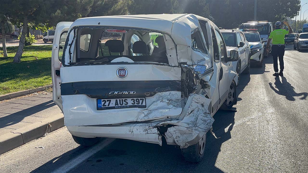 Gaziantep’te zincirleme kaza: 7 yaralı