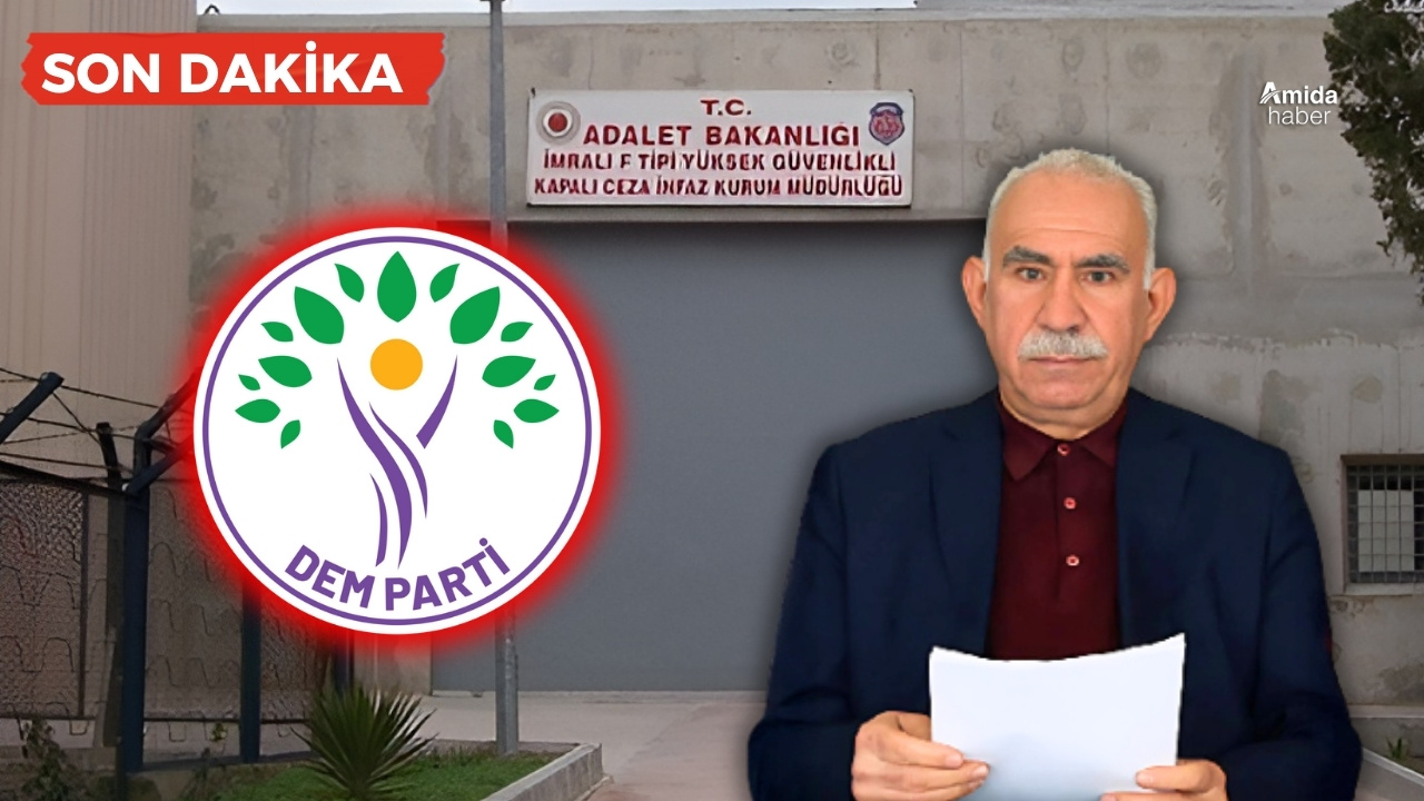 DEM Parti duyurdu: Öcalan hukuksal zemin için ne dedi?