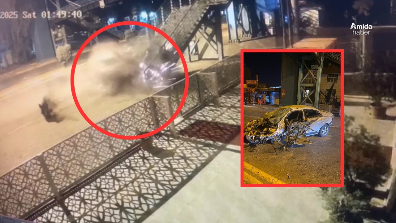 Şanlıurfa'da otomobil üst geçide çarptı: 1 kişi yaşamını yitirdi