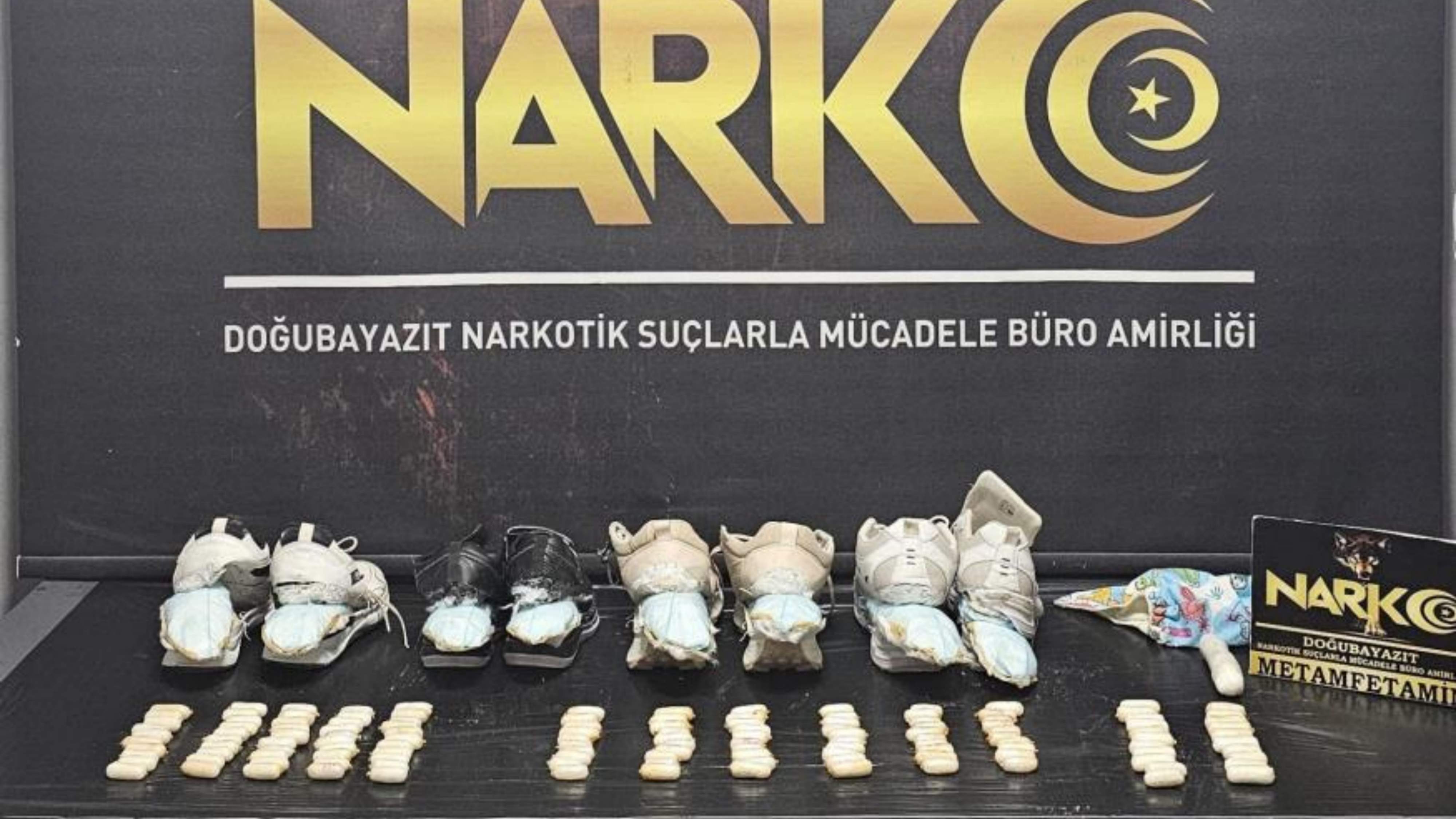 Ağrı’da 2.4 kilo metamfetamin ele geçirildi
