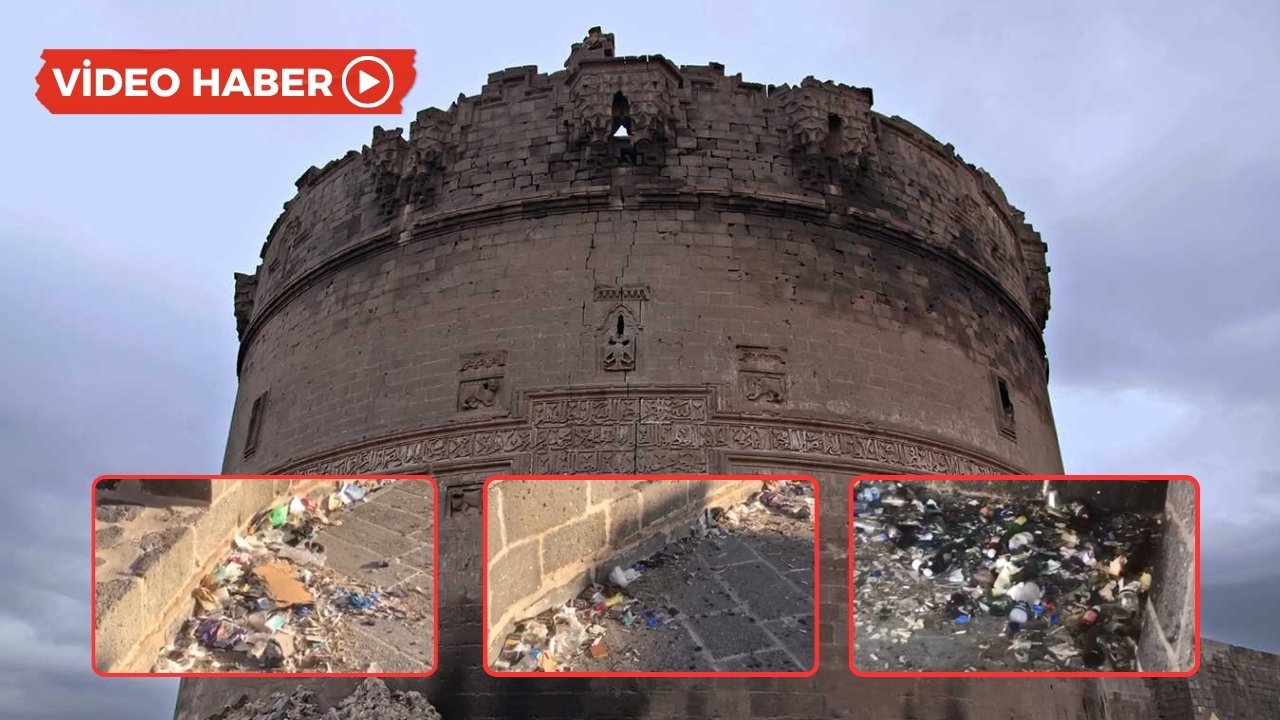 Diyarbakır’da tarihe ihanet: Surlar çöplüğe döndü