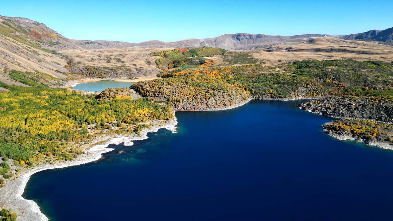 Bitlis’te kartpostallık sonbahar manzaraları