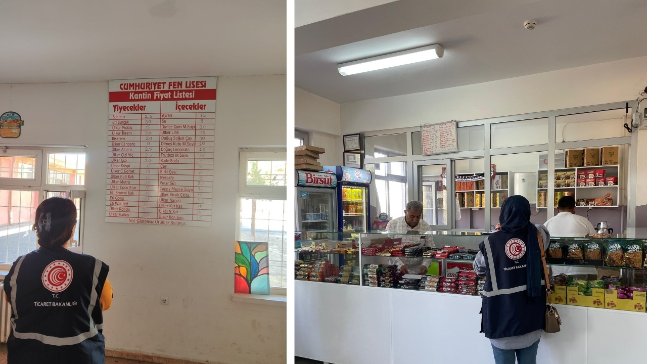 Diyarbakır’da kantin denetimi: Etiketler incelendi