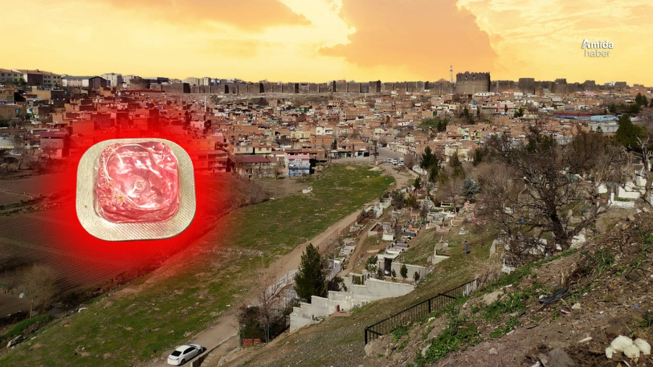 Diyarbakır’da pembe jel alarmı: Dokunmayın!
