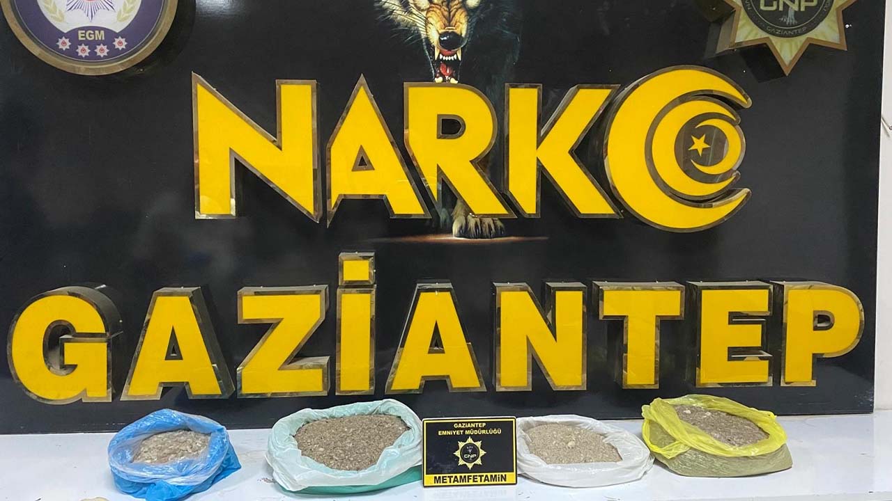 Gaziantep'te uyuşturucu operasyonu