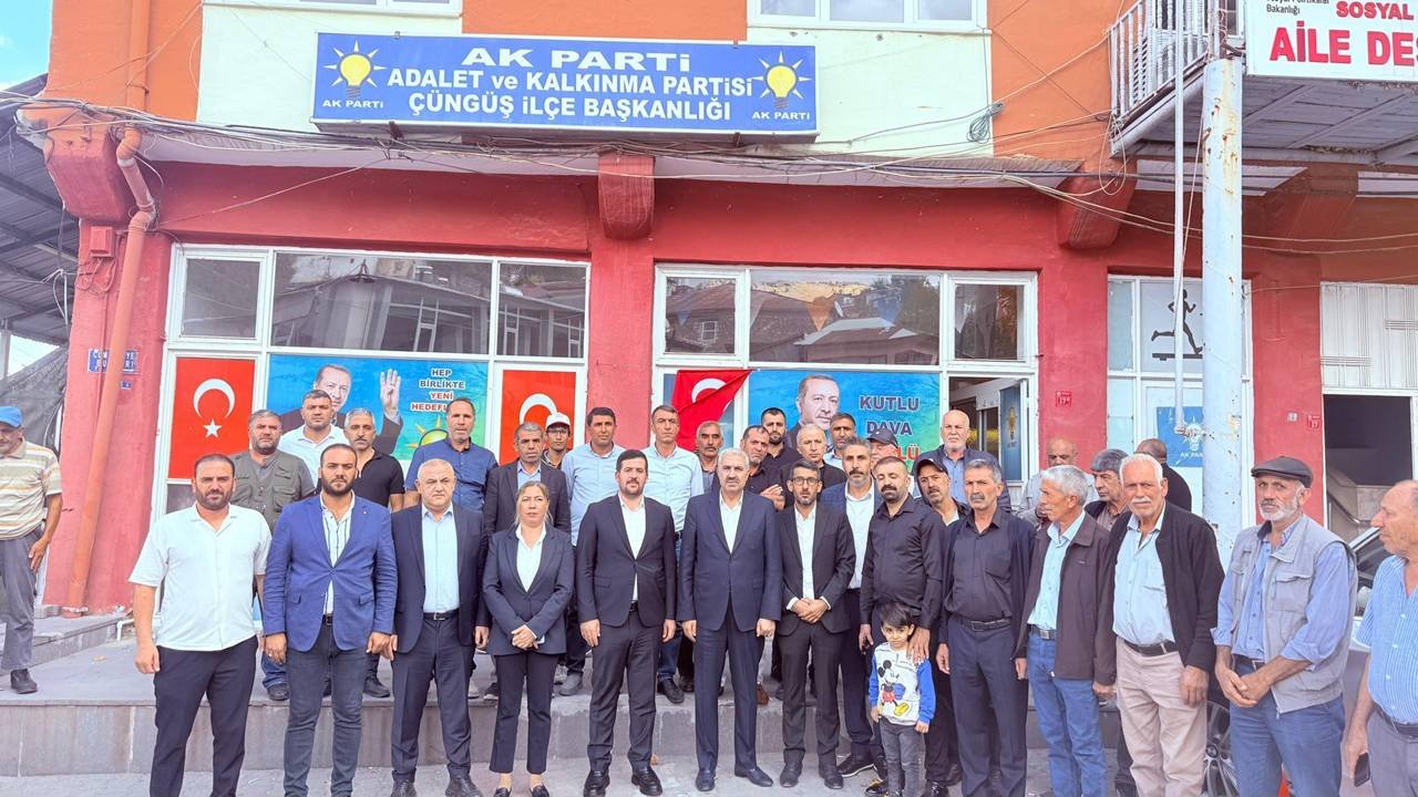 AK Parti Diyarbakır teşkilatında ilçelere çıkarma
