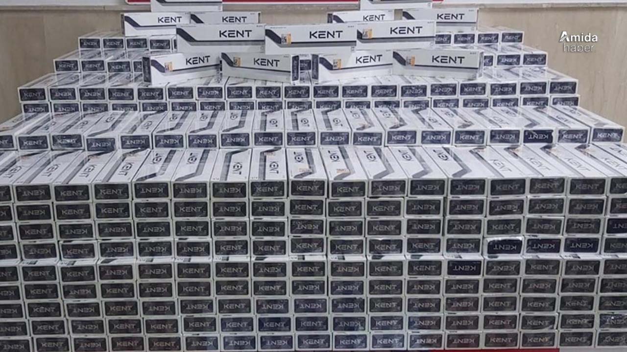 Mardin'de kaçakçılık operasyonu: 7 bin paket ele geçirildi