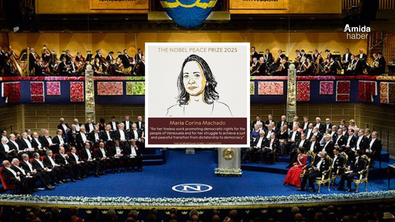 2025 Nobel Barış Ödülü açıklandı