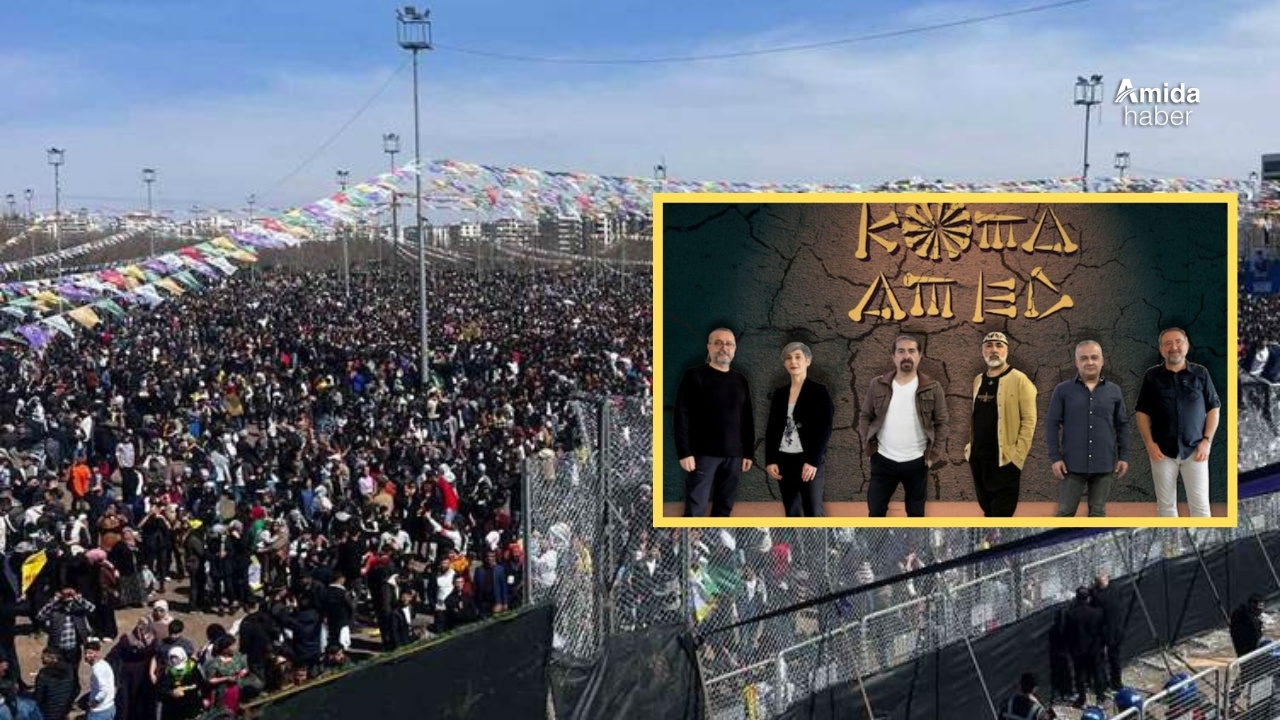 Koma Amed geliyor: Buluşma yeri Newroz Alanı