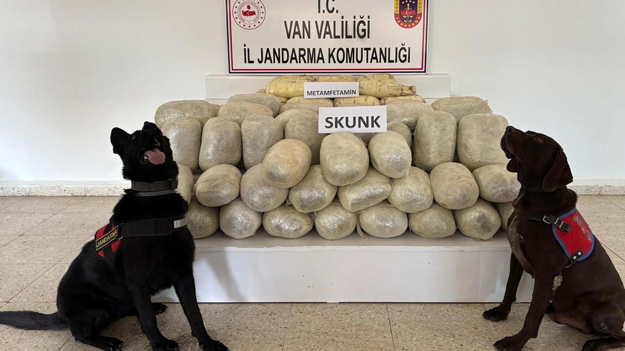 Van’da uyuşturucu operasyonu: 106 kilo ele geçirildi