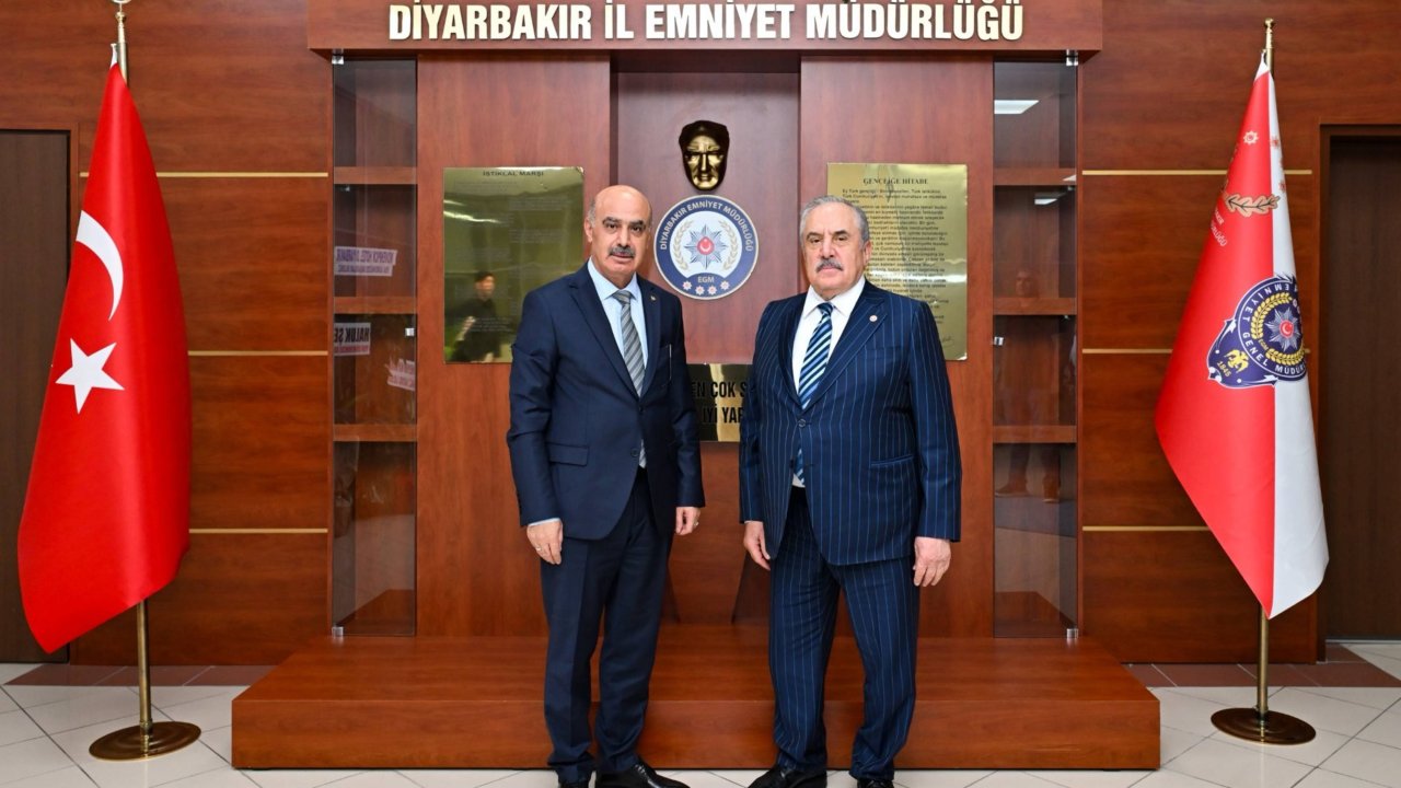Ensarioğlu’ndan Diyarbakır Emniyetine ziyaret