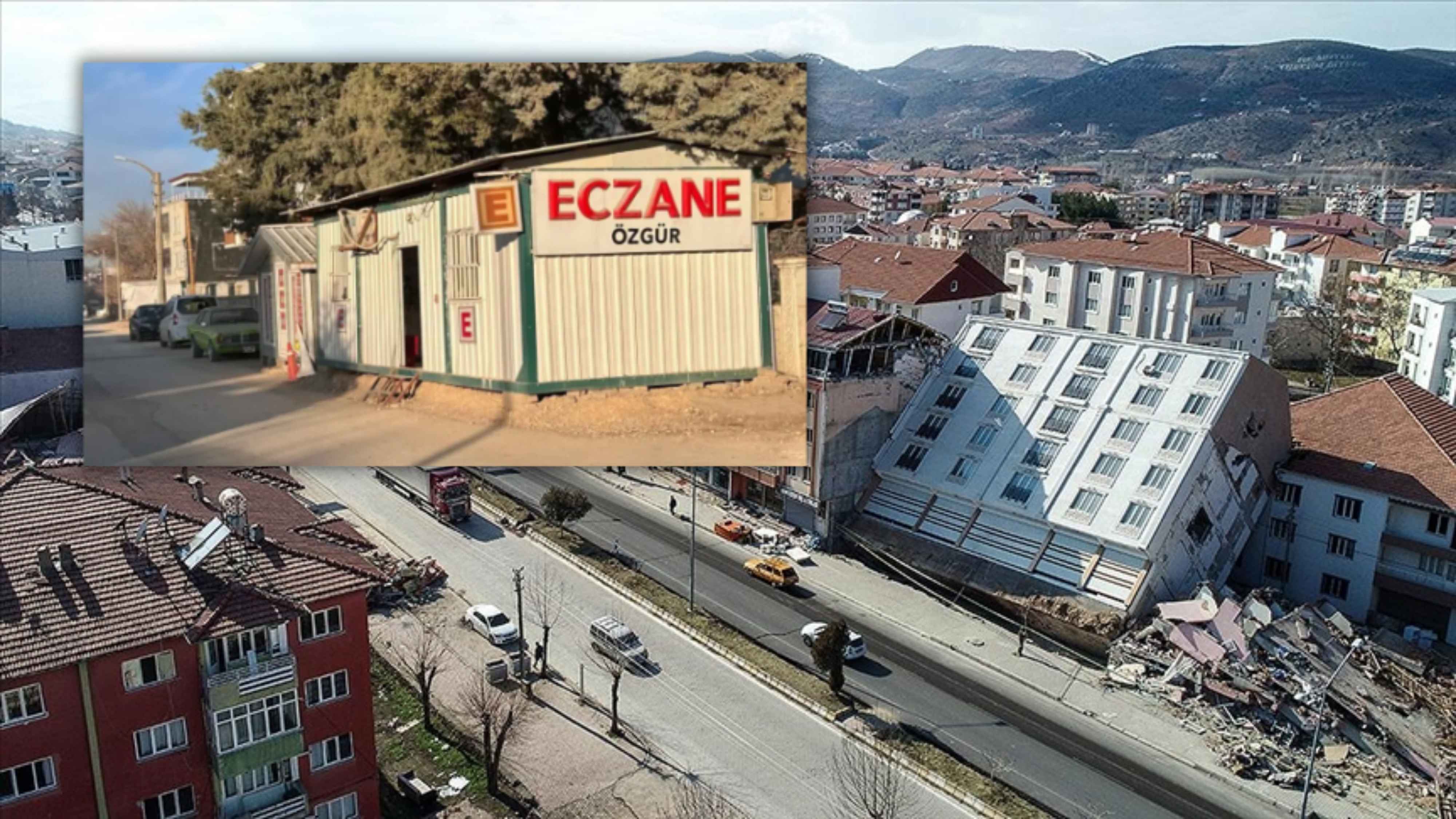 Adıyaman’da ilaç krizi: Eczaneler konteynerlerde hizmet veriyor