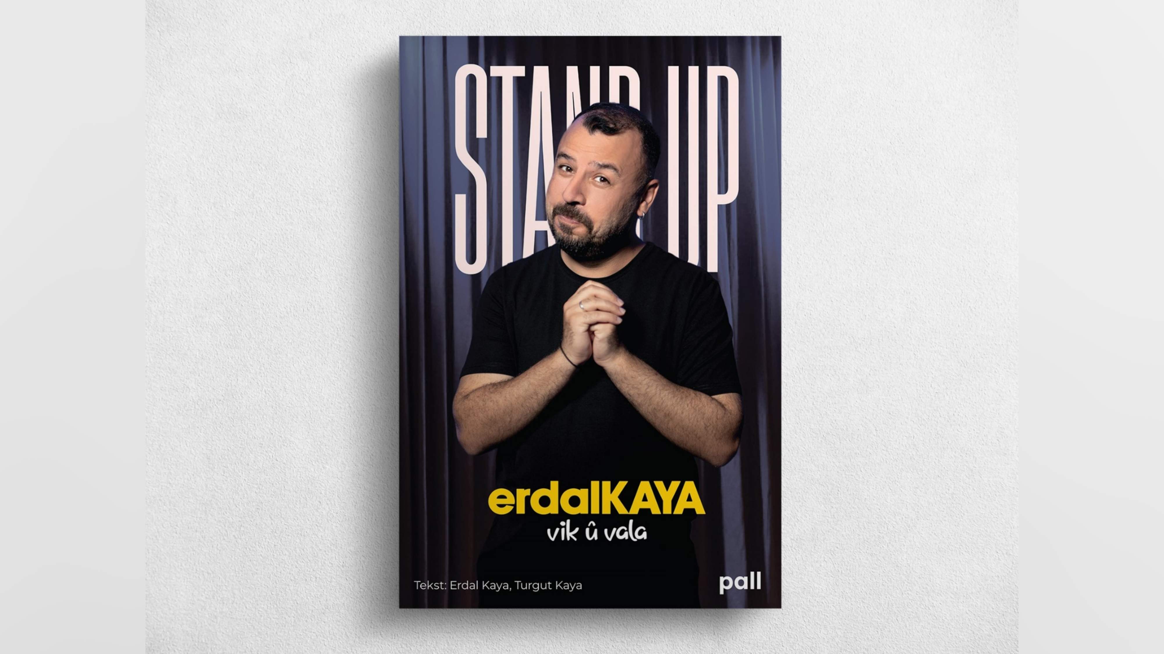 Kürtçede bir ilk: Ünlü komedyenden stand-up kitabı