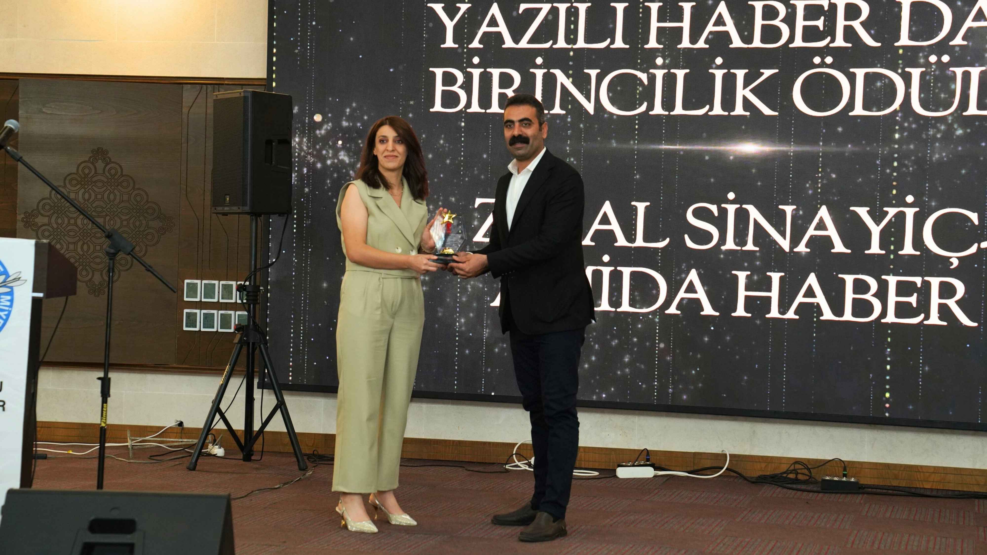 Amida Haber’e birincilik ödülü
