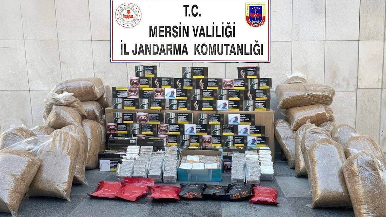 Mersin’de kaçakçılık operasyonu: 3 gözaltı