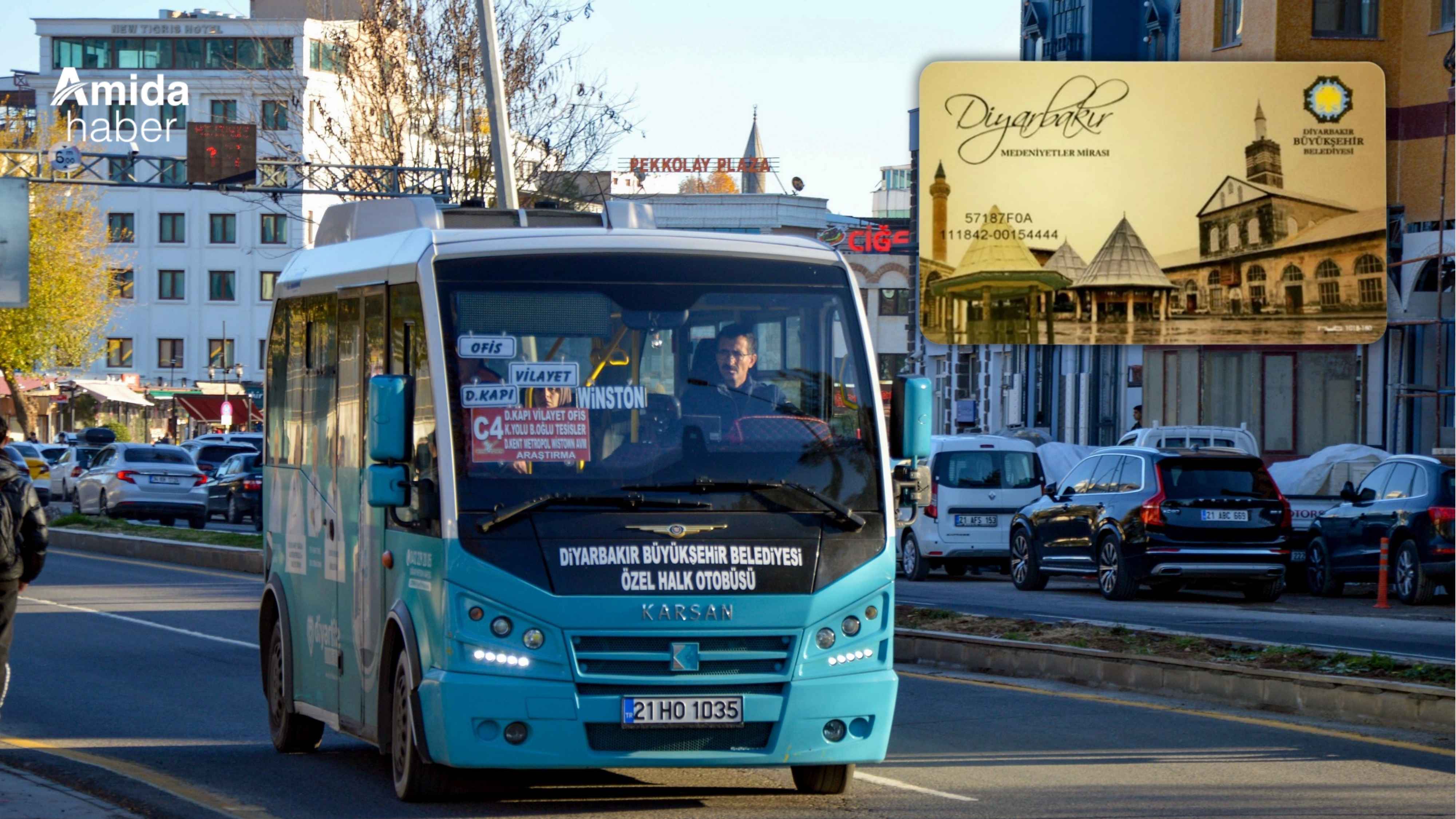 Diyarbakır’da yine kriz: Ücretsizler binemiyor