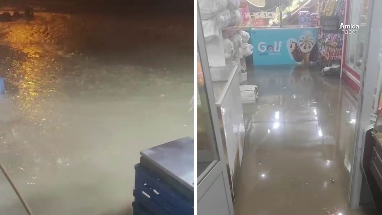 Diyarbakır yağışa hazırlıksız yakalandı