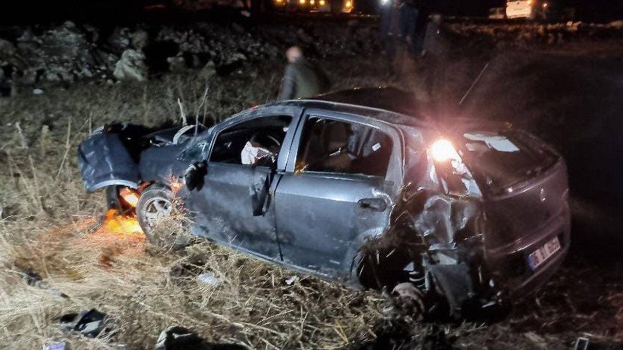 Kars’ta trafik kazası: 1 ölü, 3 yaralı