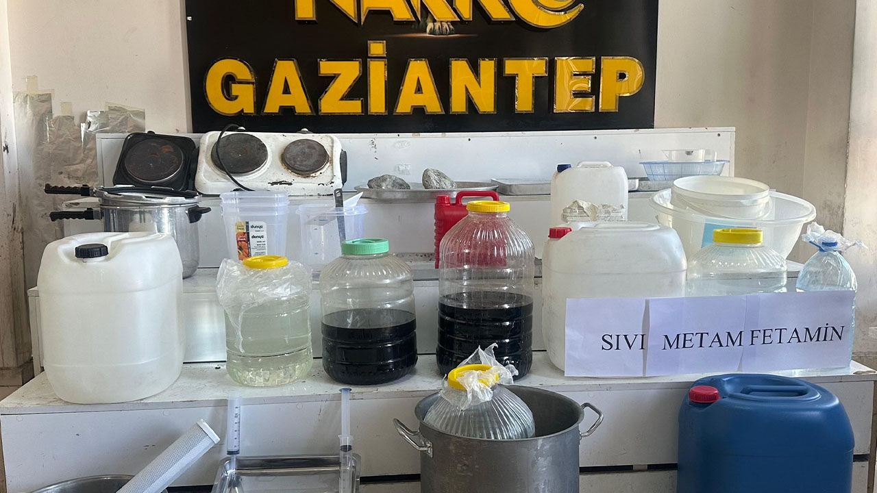 Gaziantep'te uyuşturucu operasyonu: 3 tutuklama