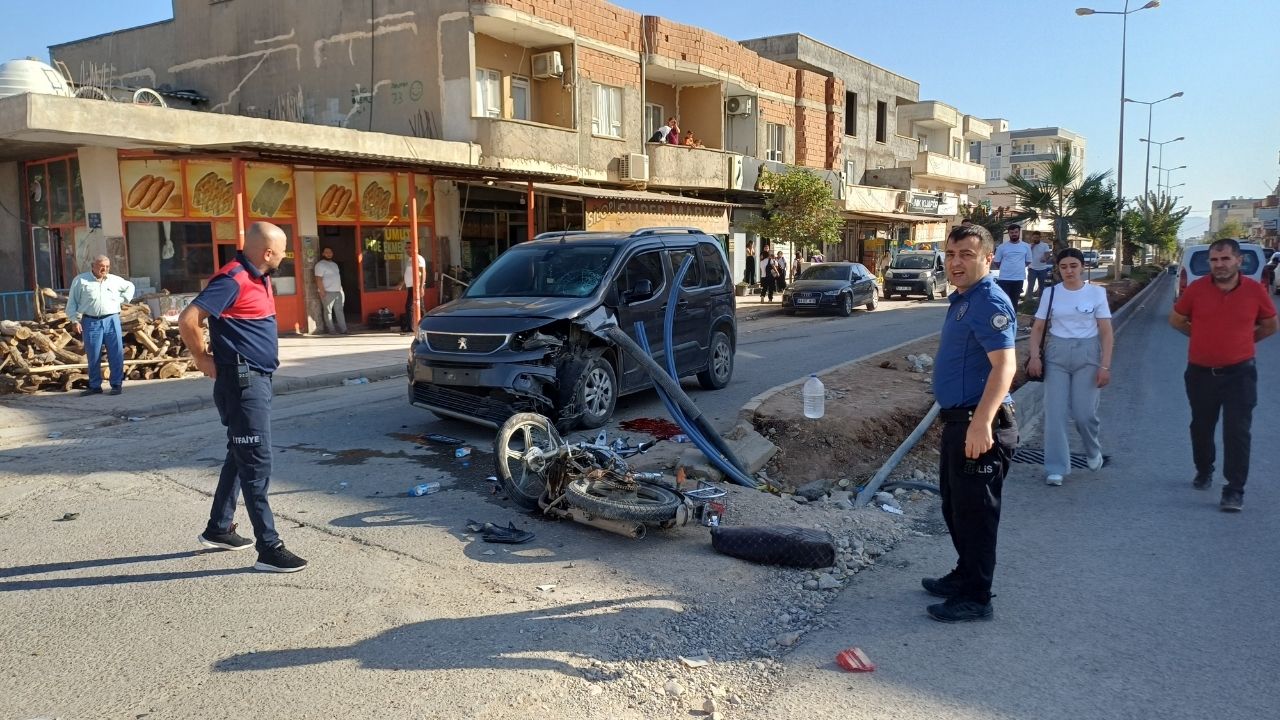 Şırnak’ta korkutan kaza: Sürücü ağır yaralı