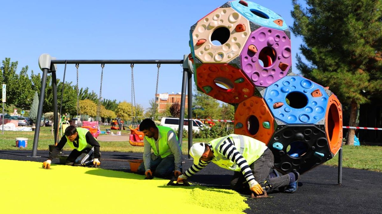 Diyarbakır’da parklar yenileniyor