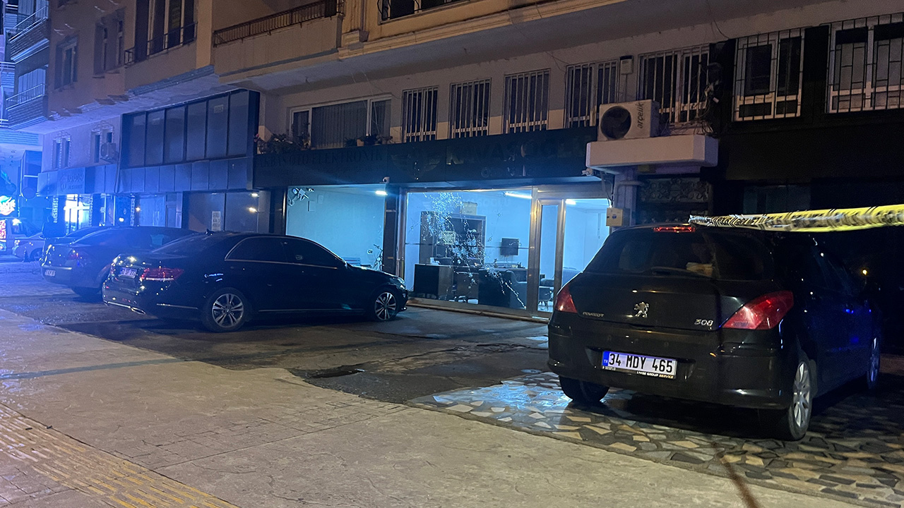 İş yerine uzun namlulu silahla saldırı: 2 yaralı