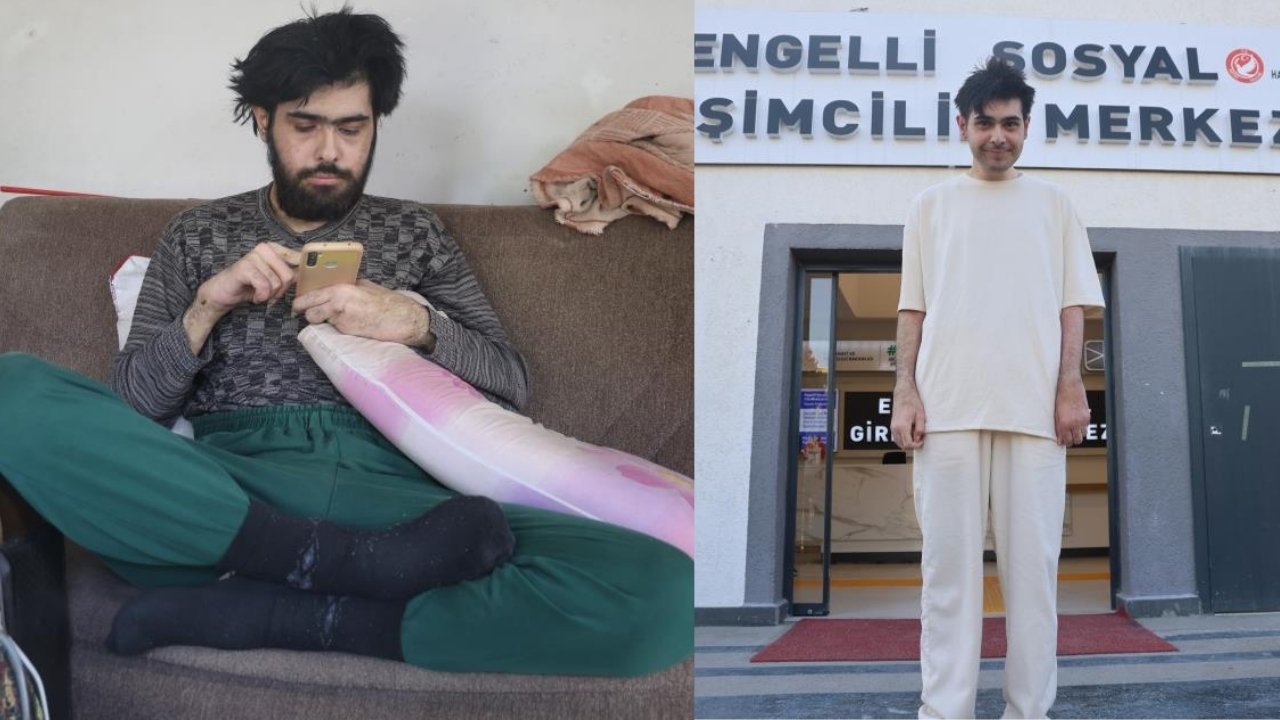 Vali 3 yıl evden çıkmayan genci banyo ve tıraş ettirdi